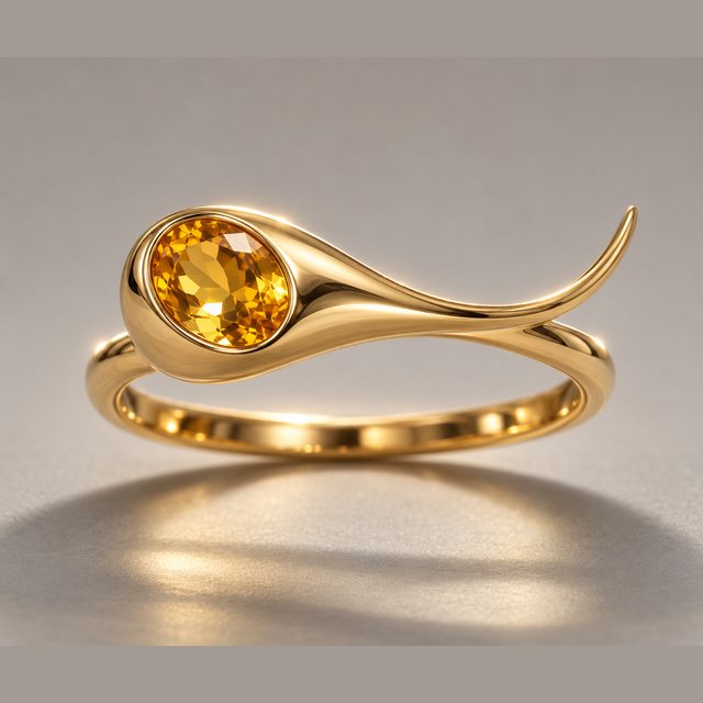 金笔戒 Brush Ring
